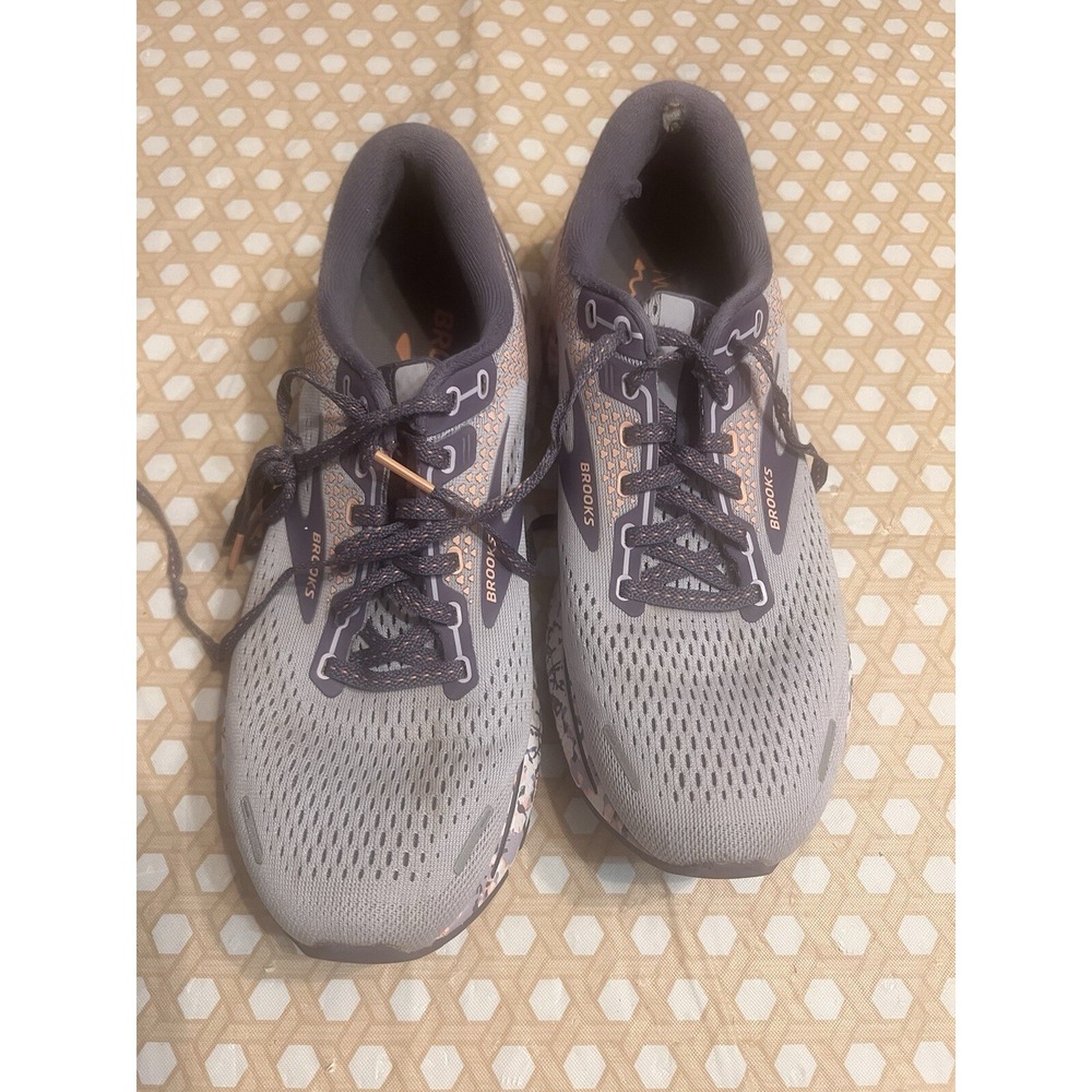 Womens Brooks Ghost 14 Purple‎ Athletic Running Comfort Sneakers Shoes Size 9.5B